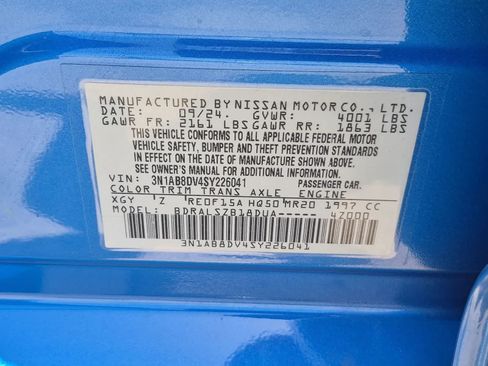 Used 2025 Nissan Sentra SR w/ SR Premium Package FWD image 33