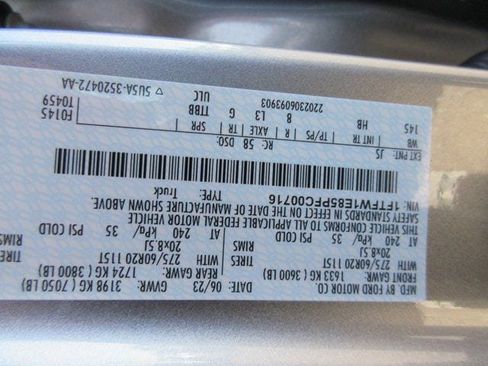 Used 2023 Ford F150 Lariat w/ Equipment Group 502A High image 51