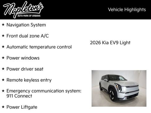 New 2026 Kia EV9 Light image 15