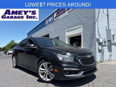 Used 2015 Chevrolet Cruze LTZ w/ Sun, Sound and Sport Package FWD image 1