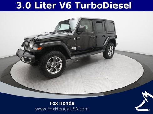 Used 2021 Jeep Wrangler Unlimited Sahara image 1