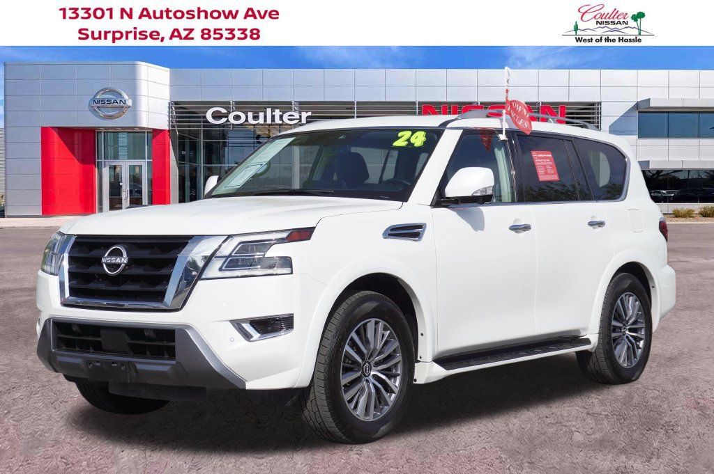 Certified 2024 Nissan Armada SL w/ Captain's Chairs Package RWD 360° Tour