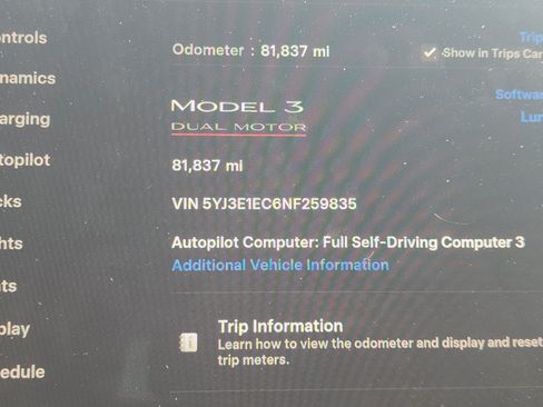 Used 2022 Tesla Model 3 Performance AWD/4WD image 2
