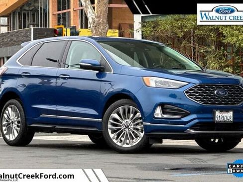 Certified 2022 Ford Edge Titanium w/ Equipment Group 301A AWD/4WD image 1
