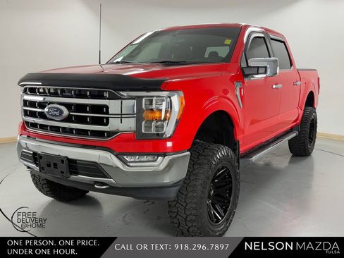 Used 2021 Ford F150 Lariat AWD/4WD image 1