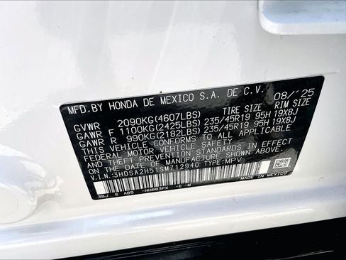 Certified 2025 Acura ADX A-Spec AWD/4WD image 35