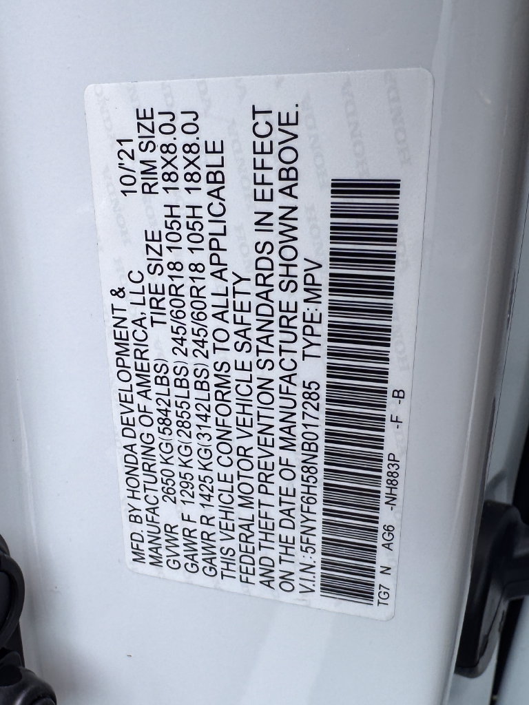 Used 2022 Honda Pilot EX-L image 42