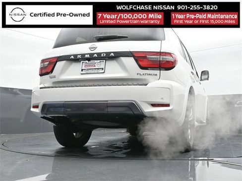 Certified 2024 Nissan Armada Platinum w/ Captain's Chairs Package image 25