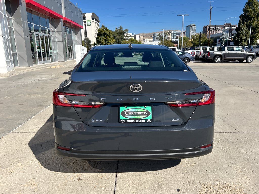 Certified 2025 Toyota Camry LE FWD image 4