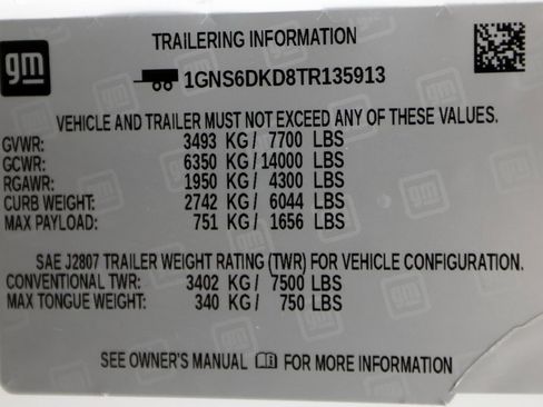 Used 2026 Chevrolet Suburban Z71 w/ Comfort Package image 57