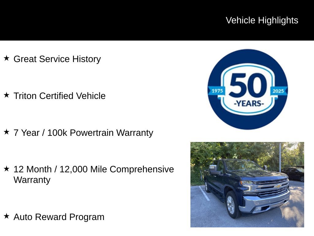 Used 2021 Chevrolet Silverado 1500 LTZ w/ LTZ Premium Package AWD/4WD image 5