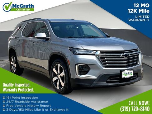 Used 2023 Chevrolet Traverse LT w/ LT Premium Package AWD/4WD image 1