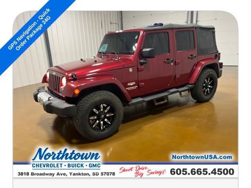 Used 2011 Jeep Wrangler Unlimited Sahara w/ Dual Top Group AWD/4WD image 1