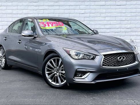 Used 2023 INFINITI Q50 Luxe w/ Cargo Package RWD image 12