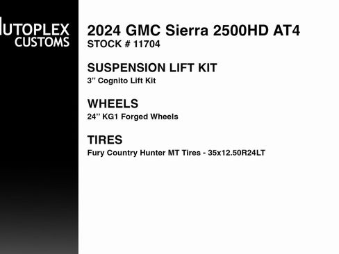 Used 2024 GMC Sierra 2500 AT4 w/ AT4 Preferred Package image 2