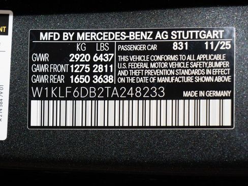 New 2026 Mercedes-Benz E 53 AMG e 4MATIC Sedan image 23