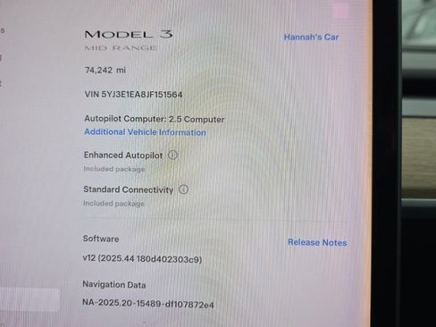 Used 2018 Tesla Model 3 Mid Range image 6