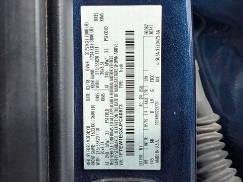 Certified 2018 Ford F150 Platinum w/ Equipment Group 701A Luxury image 23