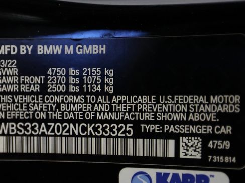 Used 2022 BMW M4 Competition w/ Executive Package image 54