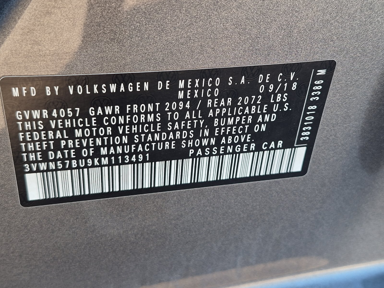 Used 2019 Volkswagen Jetta S w/ Driver Assistance Package FWD image 23