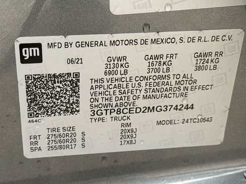 Used 2021 GMC Sierra 1500 Elevation w/ LPO, Elevation Black Package RWD image 40