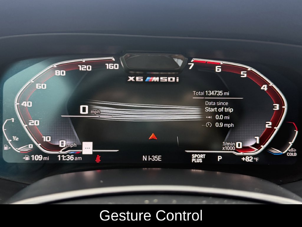 Used 2021 BMW X6 M50i w/ Executive Package AWD/4WD image 15