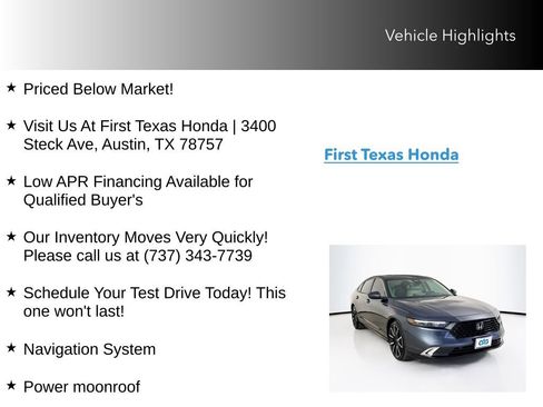 Used 2025 Honda Accord Touring image 10