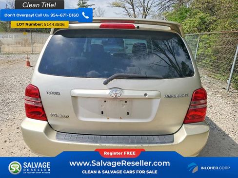 Used 2001 Toyota Highlander 4WD V6 image 8