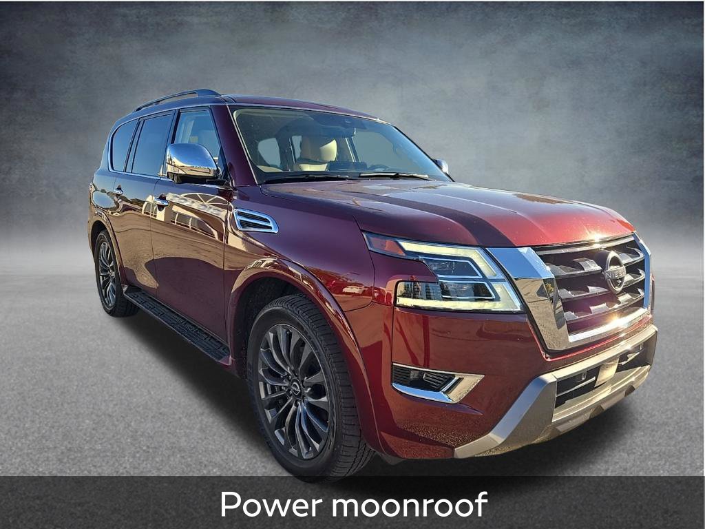 Used 2023 Nissan Armada Platinum w/ Captain's Chairs Package AWD/4WD image 4