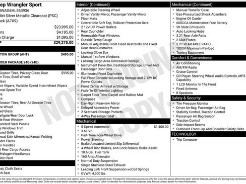 Used 2017 Jeep Wrangler Sport w/ Trailer Tow Group image 2