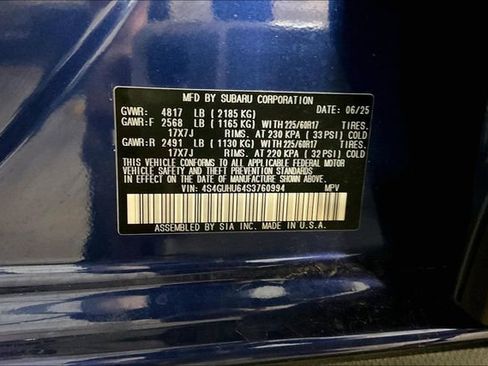 Used 2025 Subaru Crosstrek 2.5i Wilderness image 35