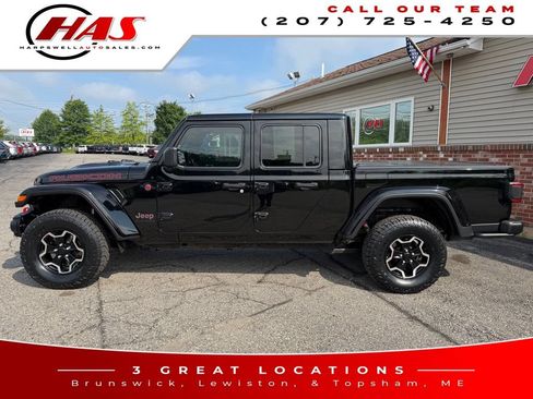 Used 2021 Jeep Gladiator Rubicon w/ Dual Top Group AWD/4WD image 3