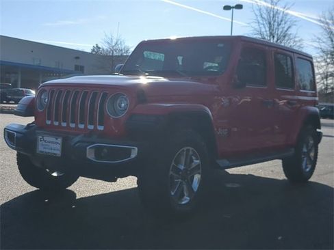 Used 2020 Jeep Wrangler Unlimited Sahara w/ Uconnect 4C Nav & Sound Group image 7