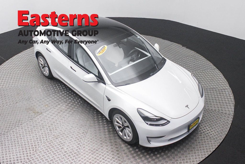 Used 2021 Tesla Model 3 Long Range AWD/4WD image 3
