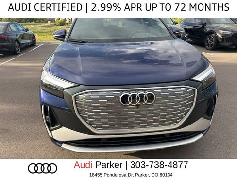 Used 2023 Audi Q4 e-tron Premium Plus AWD/4WD image 2