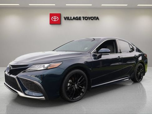 Certified 2021 Toyota Camry XSE w/ Navigation Package FWD image 1