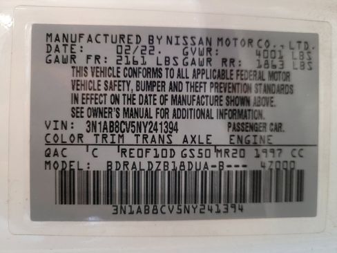 Used 2022 Nissan Sentra SV w/ SV Premium Package FWD image 33