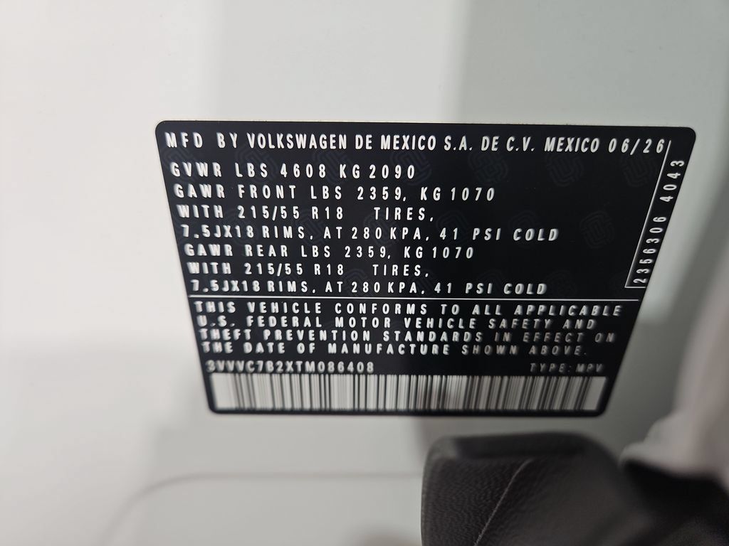 New 2026 Volkswagen Taos SE AWD/4WD image 29