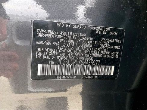 Used 2025 Subaru Forester Limited w/ Popular Package #2 image 40