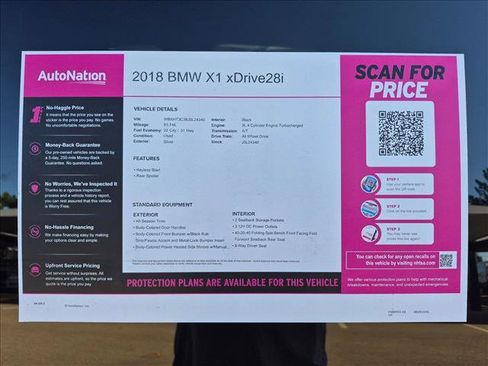 Used 2018 BMW X1 xDrive28i AWD/4WD image 25