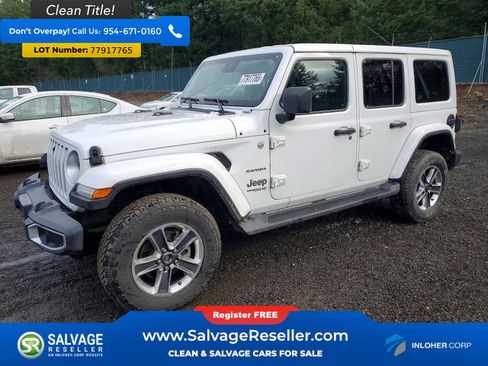 Used 2021 Jeep Wrangler Unlimited Sahara image 1