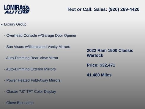 Used 2022 RAM 1500 Warlock AWD/4WD image 9