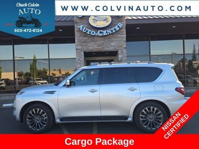 Certified 2023 Nissan Armada Platinum w/ Captain's Chairs Package