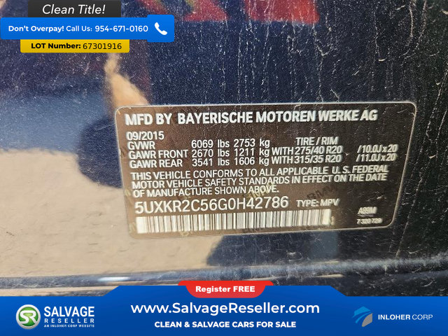 Used 2016 BMW X5 sDrive35i RWD image 17