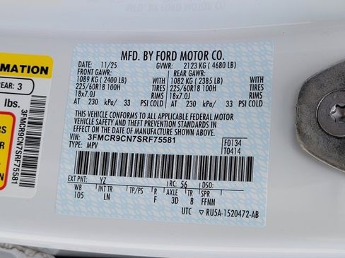 New 2025 Ford Bronco Sport Outer Banks w/ Outer Banks Tech Package+ image 11