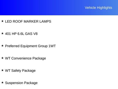New 2026 Chevrolet Silverado 2500 W/T w/ WT/CX Safety Package RWD image 10