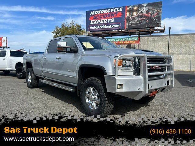 Used 2017 GMC Sierra 3500 SLT w/ Duramax Plus Package AWD/4WD image 1