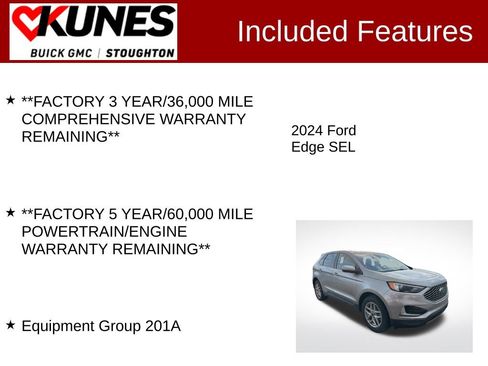 Used 2024 Ford Edge SEL image 3