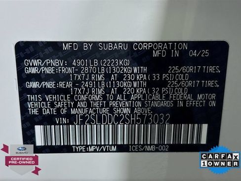 Used 2025 Subaru Forester Premium AWD/4WD image 32
