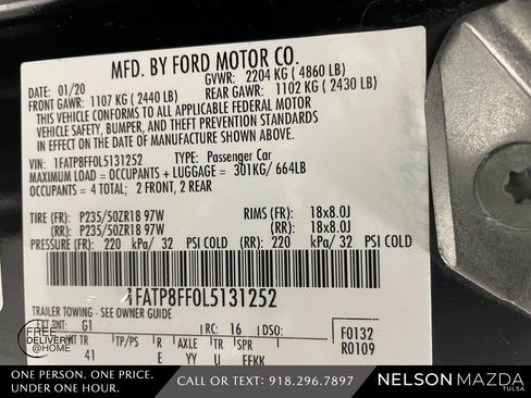 Used 2020 Ford Mustang GT Premium image 52